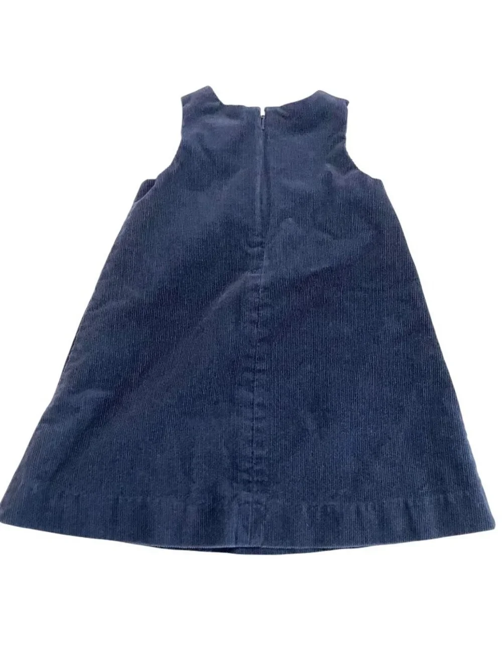 Vintage Ralph Lauren Navy Blue Corduroy Infant Dress Size 24M